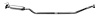 78236 Prebent Exhaust Pipe; 2001-2005 Honda Civic Center - image 1