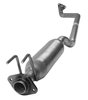 78236 Prebent Exhaust Pipe; 2001-2005 Honda Civic Center - image 2