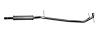 78285 Prebent Exhaust Pipe; 2008-2012 Ford Taurus, 2008-2009 Mercury Sable - image 1