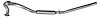 78287 Prebent Exhaust Pipe; 2008-2010 Dodge Grand Caravan, Chrysler Town & Country, 2009-2010 Volkswagen Routan - image 1