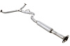 78297 Exhaust Resonator; 2009-2013 Subaru Forester, 2008-2011 Subaru Impreza - image 1