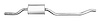 78299 Exhaust Muffler Assembly; 2011-2014 Ford Edge - image 1