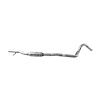 78301 Prebent Exhaust Pipe; 2012-2017 Jeep Wrangler - image 1