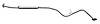 78304 Prebent Exhaust Pipe; 2010-2014 Subaru Outback - image 1