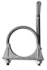 8008 Exhaust Bracket; 1997 Jeep Cherokee - image 1