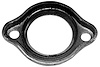 8031 Exhaust Flange; 2-Bolt; 3-13/16 In. Bolt Spacing - image 1