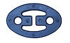 8075 Exhaust Hanger; 1991-1995 Ford Taurus, 1991-1995 Mercury Sable, 1990-1994 Lincoln Continental - image 1