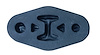 8202 Exhaust Hanger; Fits Select Chevrolet/Ford/Buick - image 1