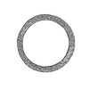 8333 Exhaust Pipe Flange Gasket; Fits Select Honda - image 1