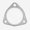 8441 Exhaust Pipe Flange Gasket; 3-Bolt - image 1