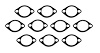 8689B10 Exhaust Pipe Flange Gasket Bulk Pack - image 1
