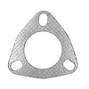 8705 Exhaust Pipe Flange Gasket; 3-Bolt - image 1