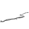 88125 Prebent Exhaust Pipe; 1997-2003 Ford Escort Center, 1997-1999 Mercury Tracer Center - image 1