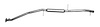 88140 Prebent Exhaust Pipe; 1999-2002 Nissan Quest Rear, 1999-2002 Mercury Villager Rear - image 1