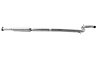 88154 Prebent Exhaust Pipe; 2005-2009 Chevrolet Equinox Center, 2006-2009 Pontiac Torrent Center - image 1