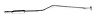 88162 Prebent Exhaust Pipe; 2014-2019 Mazda 6