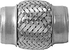 8826 Flex Coupling - 300 Series SS, 3" Core, No Necks, 4" OAL - image 1