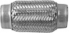 8827 Flex Coupling - 300 Series SS, 3" Core, No Necks, 6" OAL - image 1