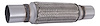 8838 Flex Coupling - 300 Series SS, 1.75" Core, 1.75" Necks, 14" OAL - image 1