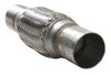 8840IB Flex Coupling - 300 Series SS, 2" Core, 2" Necks, 10" OAL w/Inner Braid - image 3