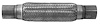 8842 Flex Coupling - 300 Series SS, 2" Core, 2" Necks, 14" OAL - image 1