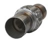 8843IB Flex Coupling - 300 Series SS, 2.25" Core, 2.25" Necks, 8" OAL w/Inner Braid - image 2