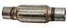 8850 Flex Coupling - 300 Series SS, 2.50" Core, 2.50" Necks, 14" OAL - image 1
