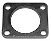 9143 Exhaust Flange; 4-Bolt; 2-13/16 In. Bolt Spacing - image 1