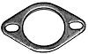 9155S Exhaust Flange; 2-Bolt; 3-7/8 In. Bolt Spacing - image 1