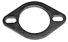 9156 Exhaust Flange; Bulk Pack; 2-Bolt; 3-7/8 In. Bolt Spacing - image 1