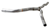 93913 Prebent Exhaust Pipe; 2011-2017 Dodge Journey - image 1