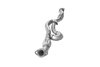 94967 Prebent Exhaust Pipe; 2005-2010 Kia Sportage, 2005-2008 Hyundai Tucson - image 2