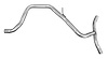 95009 Prebent Exhaust Pipe; 2010-2014 Buick LaCrosse - image 1