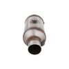9501 3" Flat Band U-Bolt Exhaust Clamp w/Flange Nuts - Zinc Plated Steel - image 1