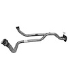 95983 Prebent Exhaust Pipe; 1989-1996 Ford F-250 Front, 1989-1997 Ford F-350 Front - image 1