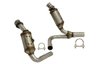 9605 3.5" Preformed Exhaust Clamp - TorcTite Lap Joint - Aluminized Steel - image 1