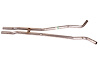 96649 Prebent Exhaust Pipe; 2004-2007 Cadillac CTS - image 1