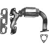 9820 Exhaust Tip - Universal; 2 In. Inlet; 5-1/4 In. OAL; Inside Roll Pencil; Chrome Plated - image 1