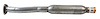 AC2716 Exhaust Resonator; 2004-2008 Acura TSX - image 1