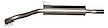 AR1217 Exhaust Muffler; 1986-1994 Alfa Romeo Spider Rear - image 1
