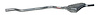 AU17205 Exhaust Muffler; 1997-2001 Audi A4 Quattro Center - image 1