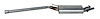 AU20405 Muffler - Center, ANSA OER - image 1
