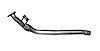 AU21011 Exhaust Pipe; 2002-2003 Audi A4 Quattro, 2002-2003 Audi A4 Quattro Front - image 1