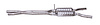 AU21405 Muffler - Center, ANSA OER - image 1