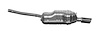 AU21417 Exhaust Muffler; 2002-2004 Audi A6 Quattro Rear Left - image 1