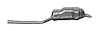 AU21707 Exhaust Muffler; 1998 Audi A6 Quattro Rear Right - image 1