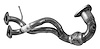AU22101 Exhaust Pipe; 2001-2006 Audi TT Quattro, 2001-2006 Audi TT Quattro Front - image 1