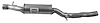 AU22145 Muffler - Center, ANSA OER - image 1