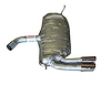 AU22207 Muffler - Rear, ANSA OER - image 1