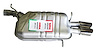 AU22307 Muffler - Rear, ANSA OER - image 1